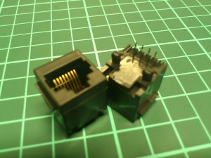 RJ11/RJ45 180°
